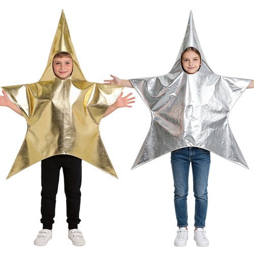 Shiny gold star - gold, for